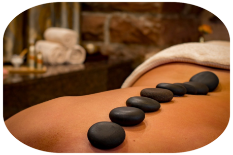 Hotstone Massage Massage mit heissem Stein